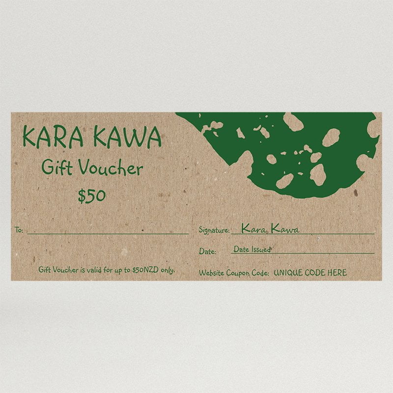Kara Kawa Gift Vouchers $50